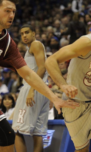 Greene, Ellis lead Kansas to 87-60 win over Rider